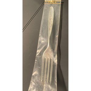 Towel Sterling Rose Solitaire Dinner Fork Shabby Cottage